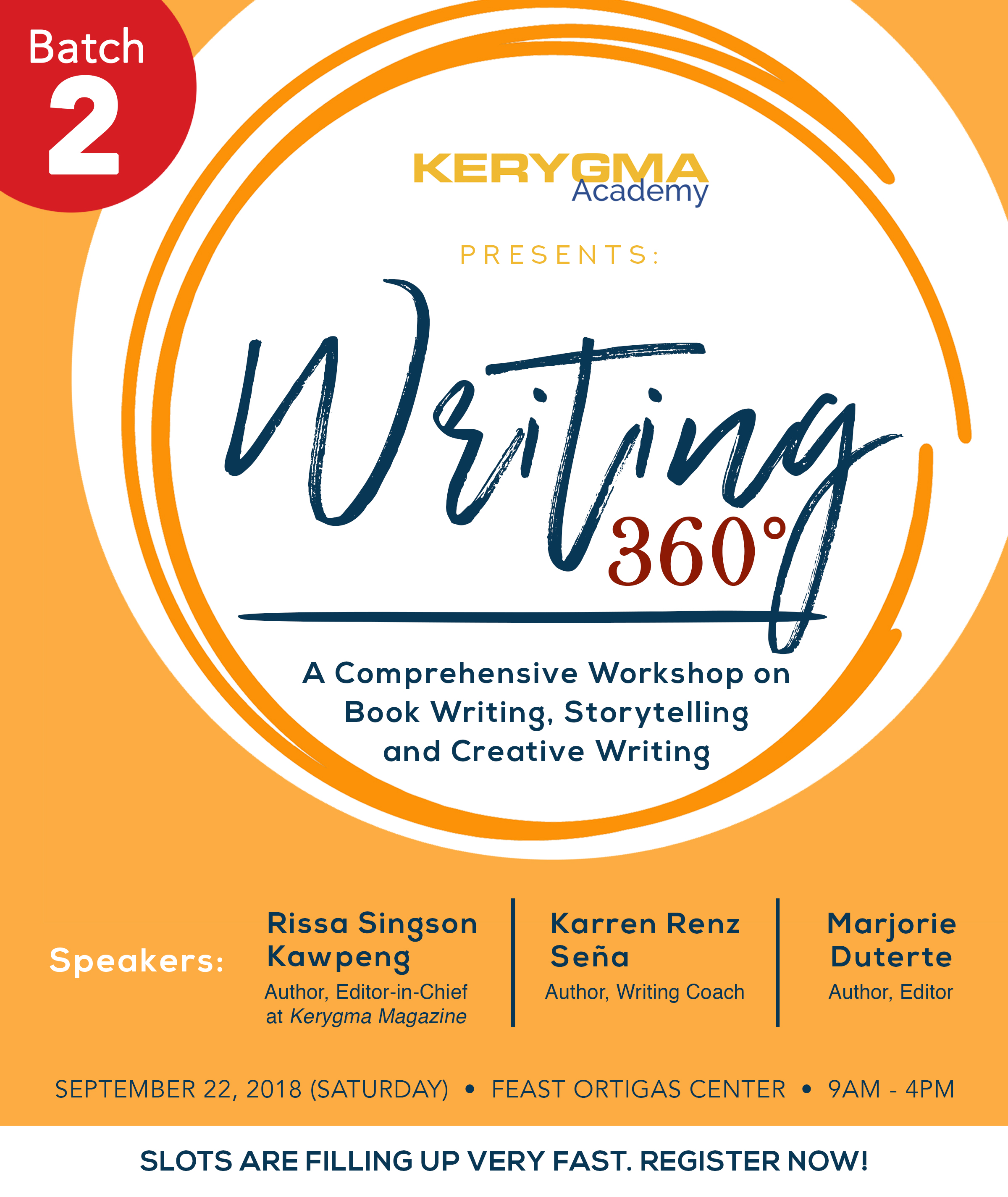 Kerygma Academy - Writing 360 Workshop Batch 2